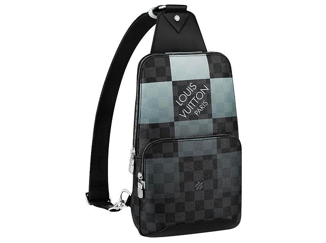 Louis Vuitton Bolsa de estilingue LV Avenue nova Cinza