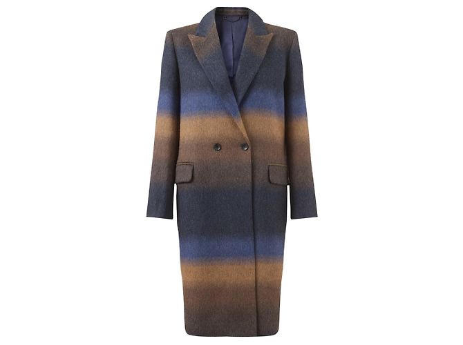 Jigsaw Coats, Outerwear Caramel Navy blue