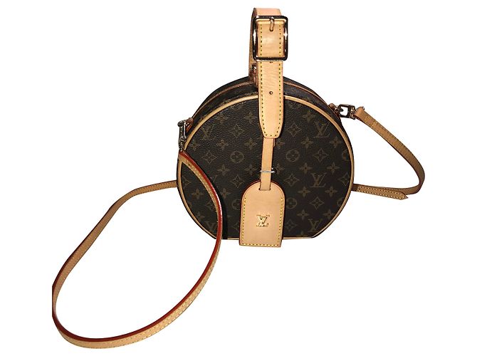 Louis Vuitton PETITE BOITE CHAPEAU Light brown Dark brown