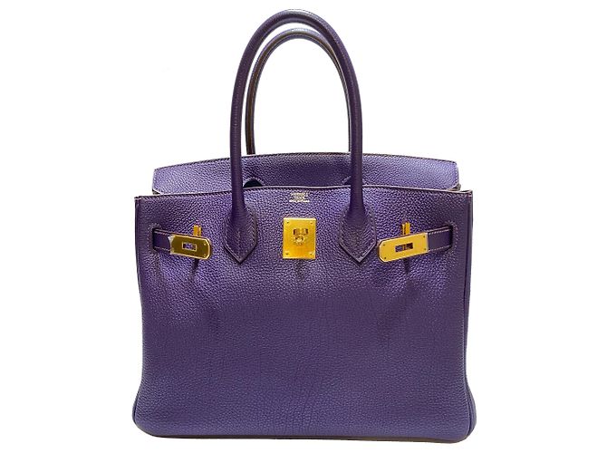 Hermès HERMES BIRKIN 30 Iris Togo GHW