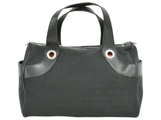 Bulgari BVLGARI Handbag Black Synthetic  ref.233951