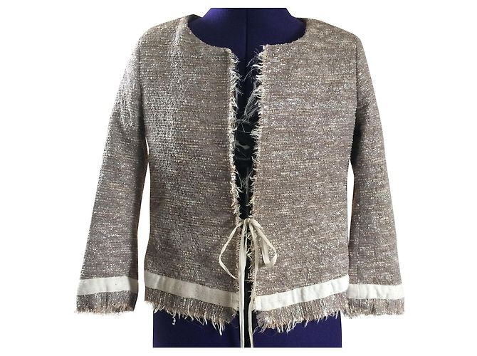 Hartford jacket silver threads