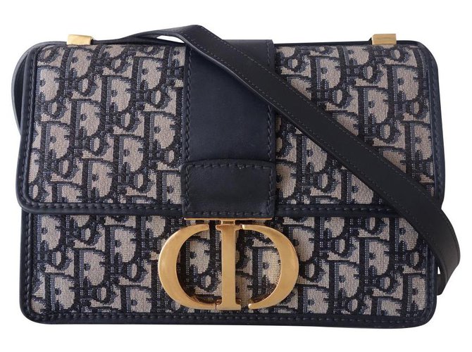 Dior 30 Montaigne Bag Black Calfskin Gold Hardware  Coco Approved Studio