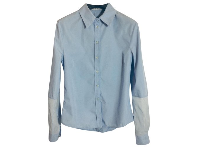 Acne Camicia in cotone azzurro Blu chiaro  ref.234010