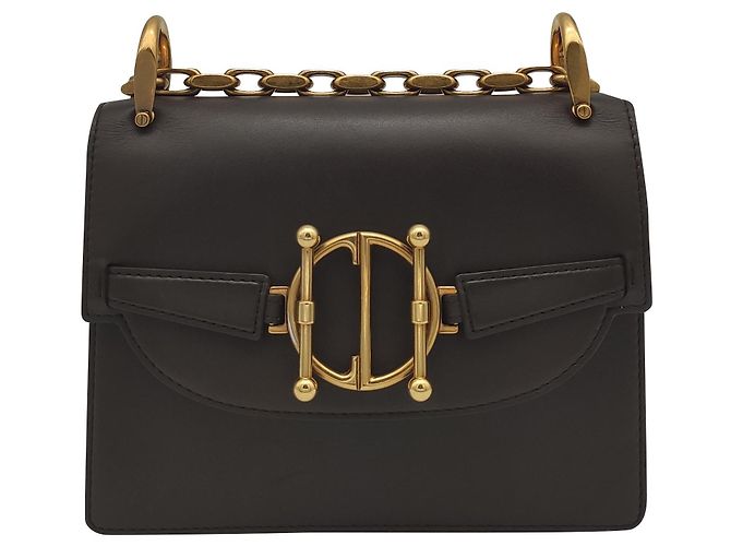 Dior Borsa Direction di Christian in pelle marrone