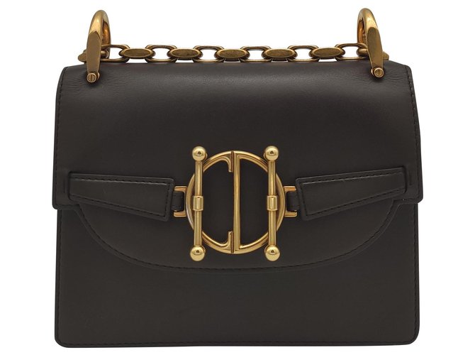 Dior Direction Bag von Christian aus braunem Leder  ref.234014