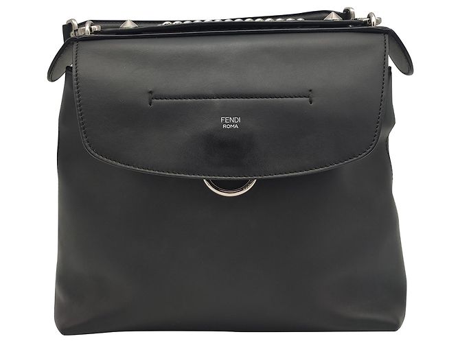 Bolsa Fendi de volta às aulas Preto