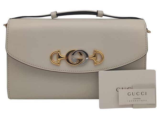 Gucci Zumi Gucci bag in ivory leather 