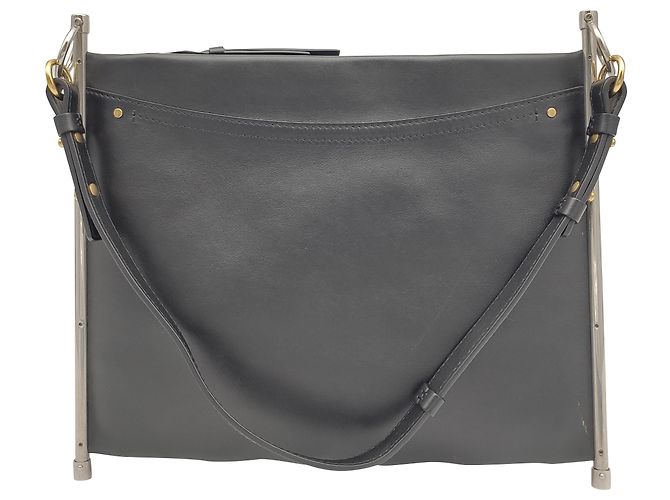 Chloé Borsa Roy di Chloe in pelle nera Nero