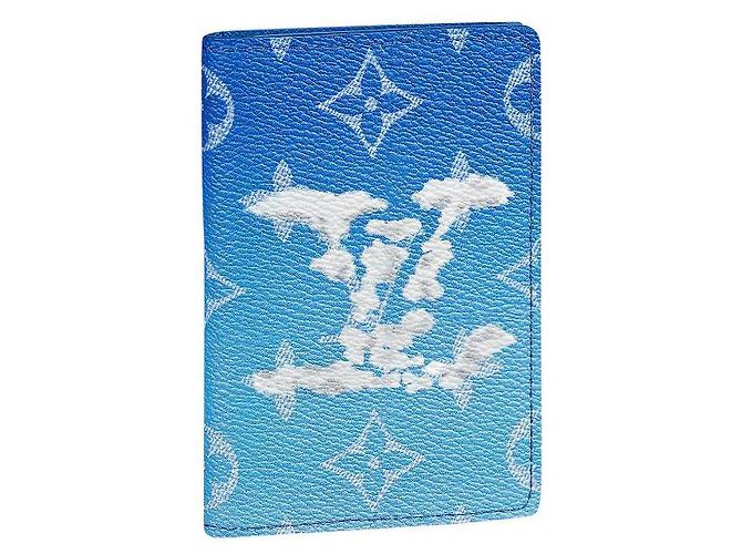Louis Vuitton LV Pocket organizer clouds Blue