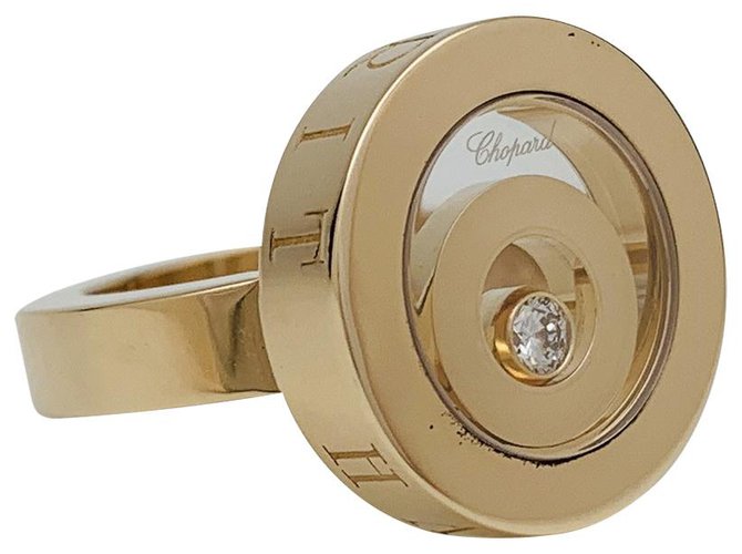 Chopard Happy Spirit Ring aus Gelbgold und Diamant