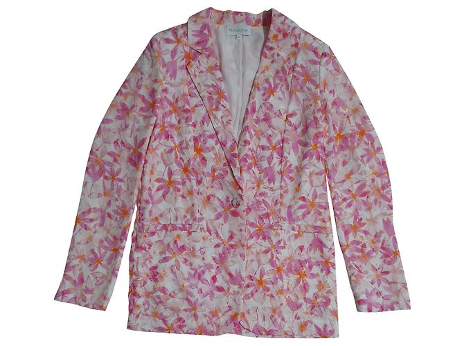 Patrizia Pepe floral blazer polyester size 42 Multiple colors