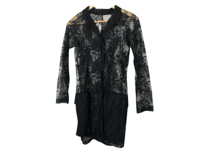 Dolce & Gabbana Camisa de renda Preto  ref.228896