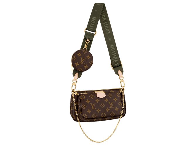 ACCESSOIRES MULTI POCHETTE LOUIS VUITTON Cuir Multicolore  ref.228915