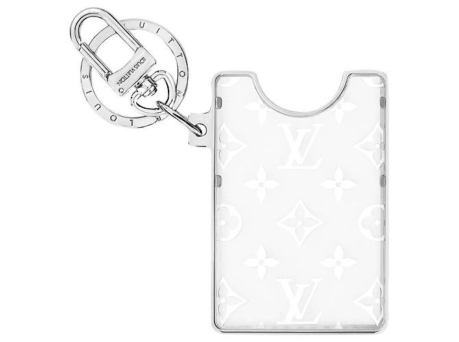 Louis Vuitton Monogram Prism ID holder keychain
