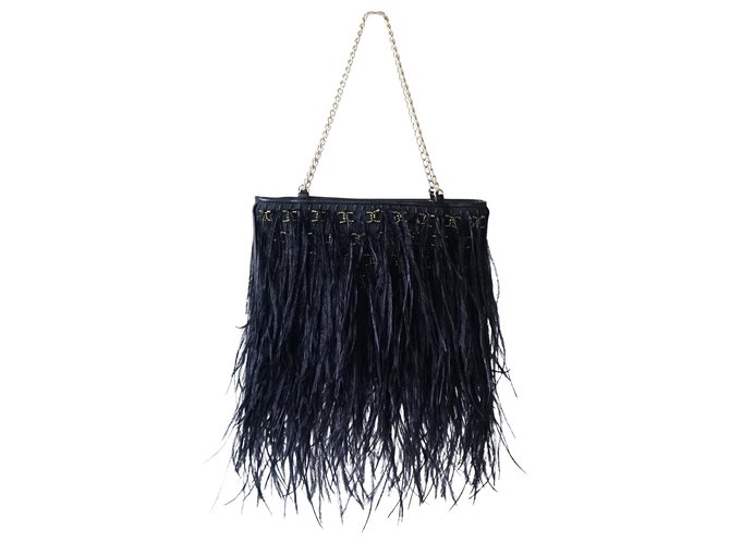 Chanel Handbags Black Leather  ref.234645