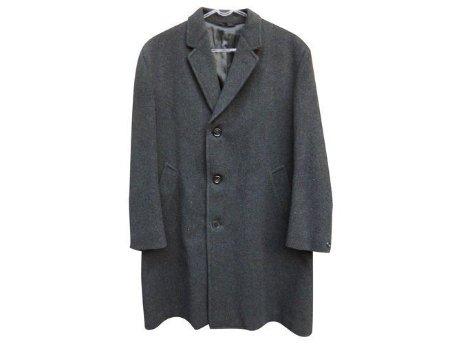 Autre Marque manteau vintage Brooks Brothers t 50 Laine Gris anthracite  ref.234649
