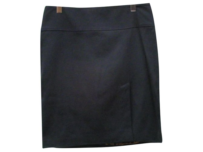 Dolce & Gabbana Skirts Black Wool  ref.234704