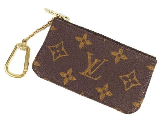 Louis Vuitton Portachiavi Pochette Cles Portachiavi con Monogramma Giallo  Bell Boy Sposo ref.322435 - Joli Closet