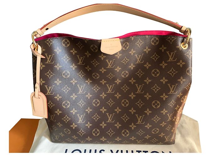 Bolsa Louis Vuitton Graceful MM Monogram Nova Marrom