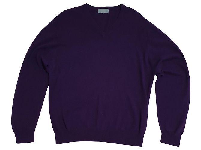 Lawrence Grey Pullover Lila Kaschmir