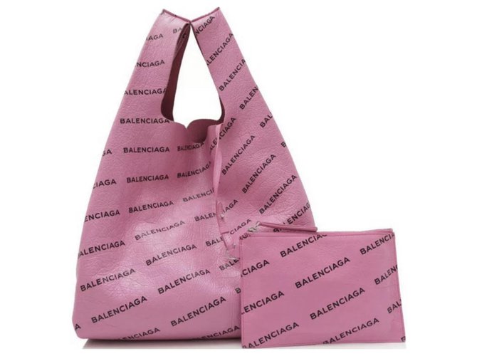 Balenciaga Supermarket Pink Lambskin  ref.234994