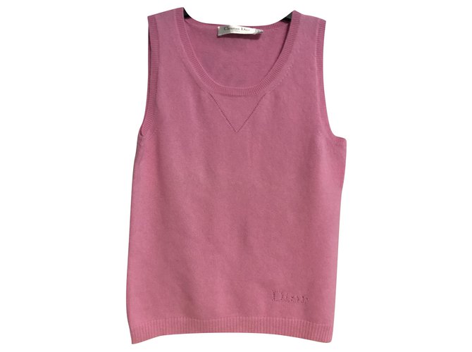 Dior Knitwear Pink Cashmere  ref.234996