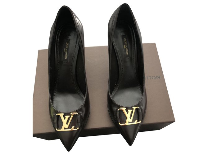 Louis Vuitton Heels Brown Leather ref.235036 - Joli Closet