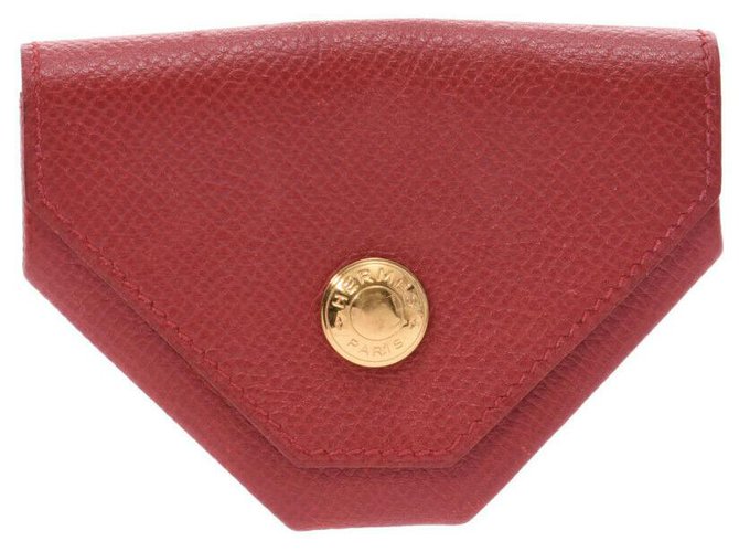 Hermès Reporter Red Leather  ref.235074