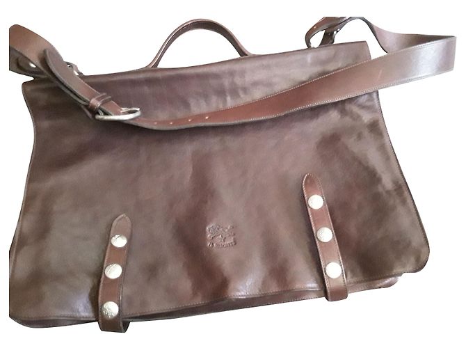 Il Bisonte Sacs Porte-documents Marron foncé
