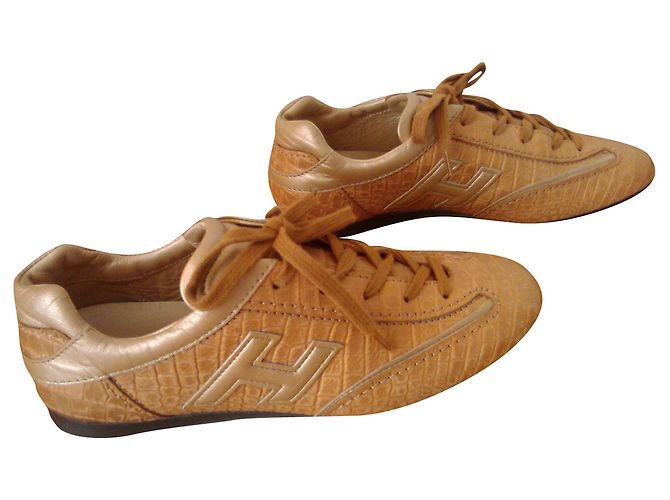 SNEAKERS HOGAN OLYMPIA Beige Bronze