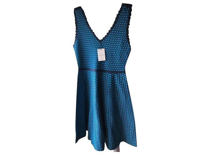 Claudie Pierlot Claudie Kleid Pierlot Blau