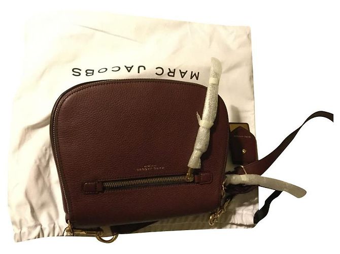 Bolso Saddle de cuero Marc Jacobs Recruit