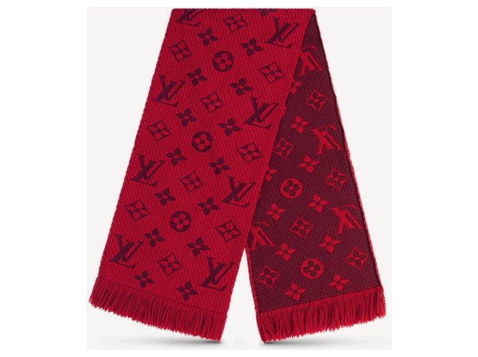 Louis Vuitton M72432 red logomania Wool ref.235529 - Joli Closet