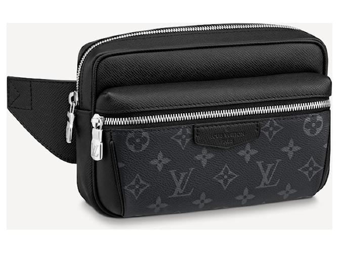 Louis Vuitton LV Bumbag outdoor Black Leather  ref.235559