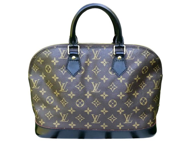 Louis Vuitton ALMA Brown Cloth  ref.235560