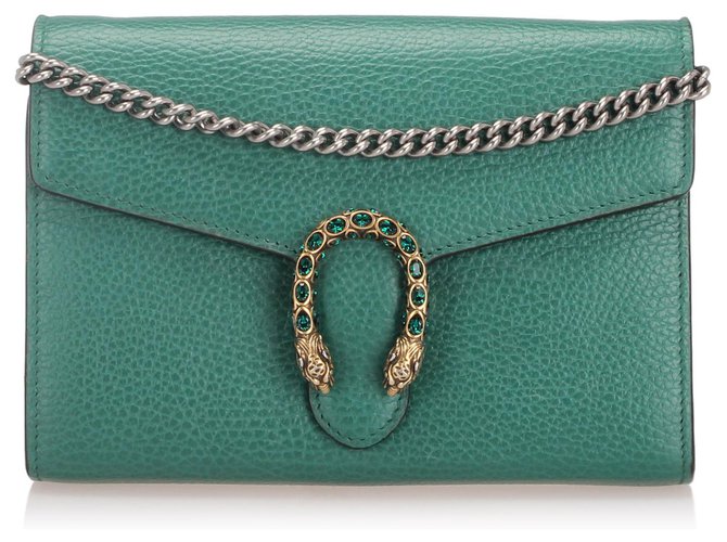 Gucci Dionysus Green Wallet on Chain