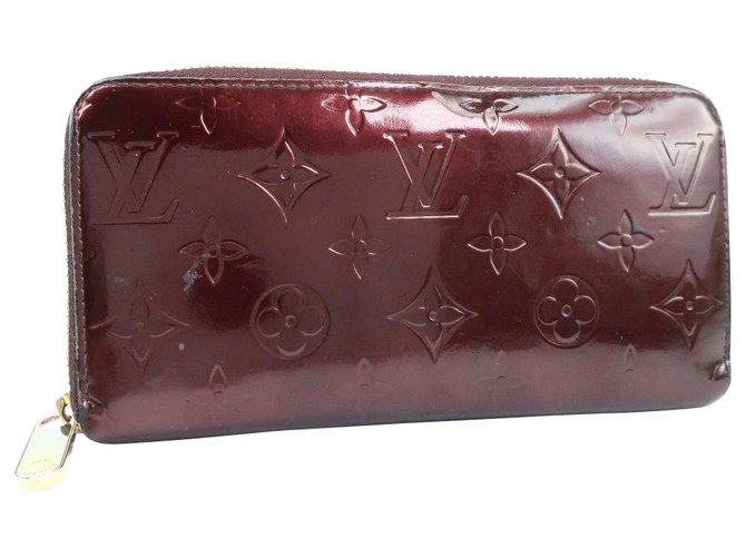 Louis Vuitton Zippy Wallet Cuir vernis  ref.235782