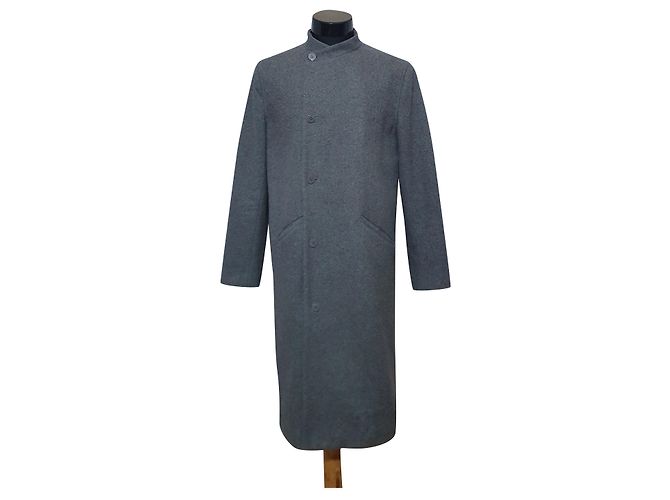 Autre Marque Han Kjobenhavn Wool Long Tailored Jacket Grey