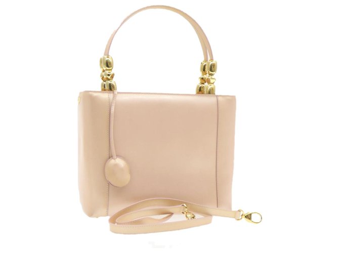 DIOR handbag Pink Patent leather  ref.235943
