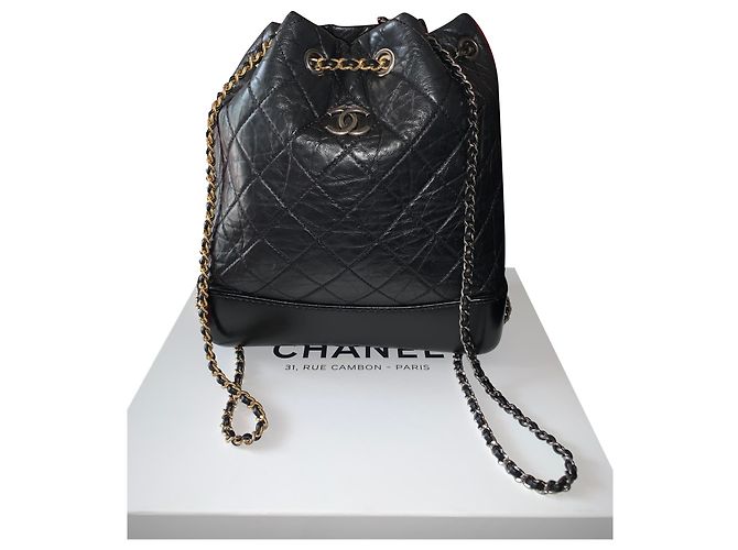 Chanel Gabrielle backpack Black