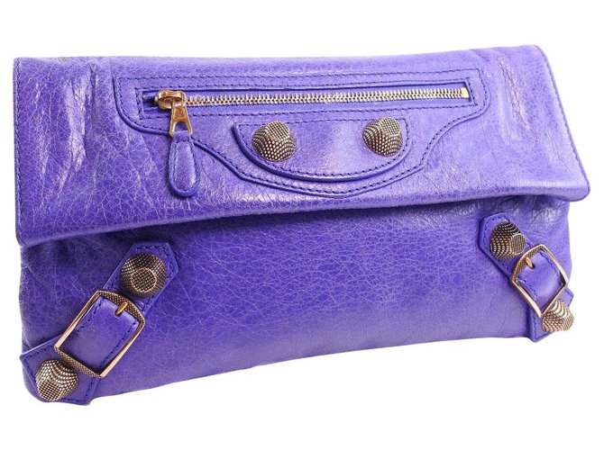 purple clutch