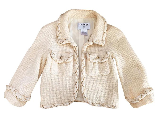 Chanel La giacca più iconica di Anna Wintour Crudo Tweed  ref.236660
