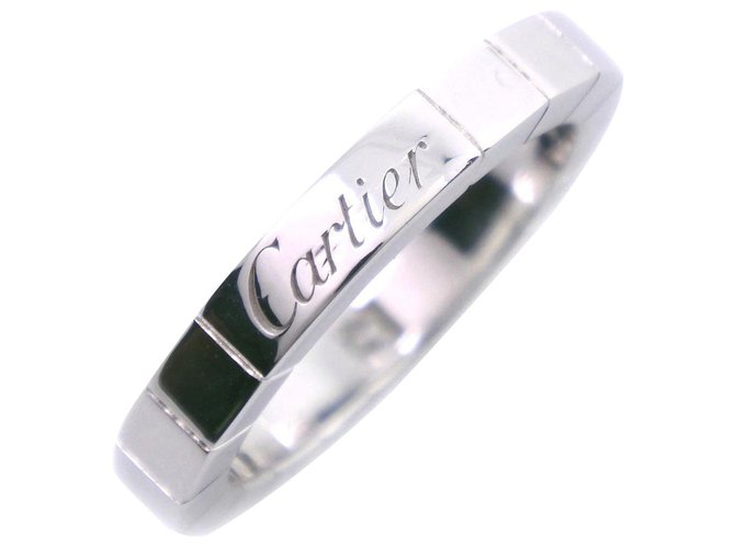 Cartier Lanière Or blanc Argenté  ref.236772