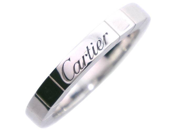Cartier ring Silvery White gold  ref.236775
