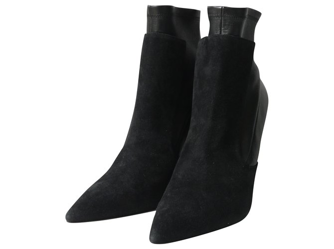 Givenchy Ankle Boots Black Leather  ref.237019