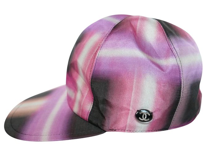Chanel SS17 Silk Cap Pink  ref.237522
