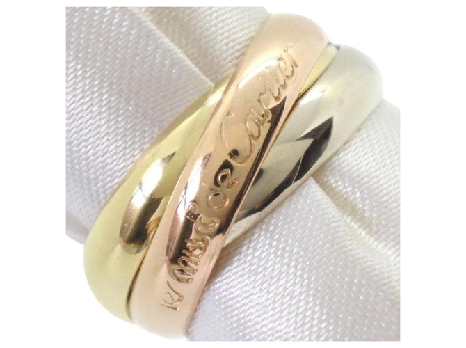 Cartier-Ring Golden Vergoldet  ref.237694