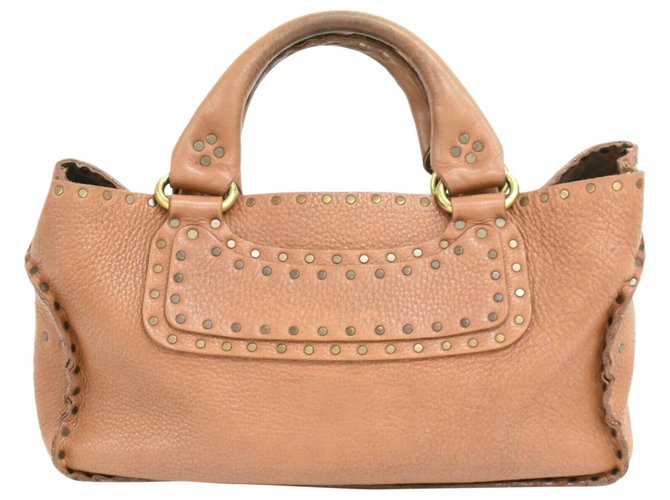 Céline Celine handbag Brown Leather  ref.237719