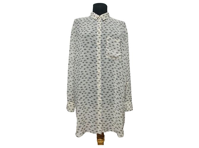 Camicia lunga Munthe Plus Simonsen in viscosa Multicolore